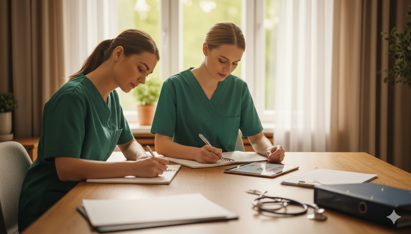 Professionelle Pflegekräfte